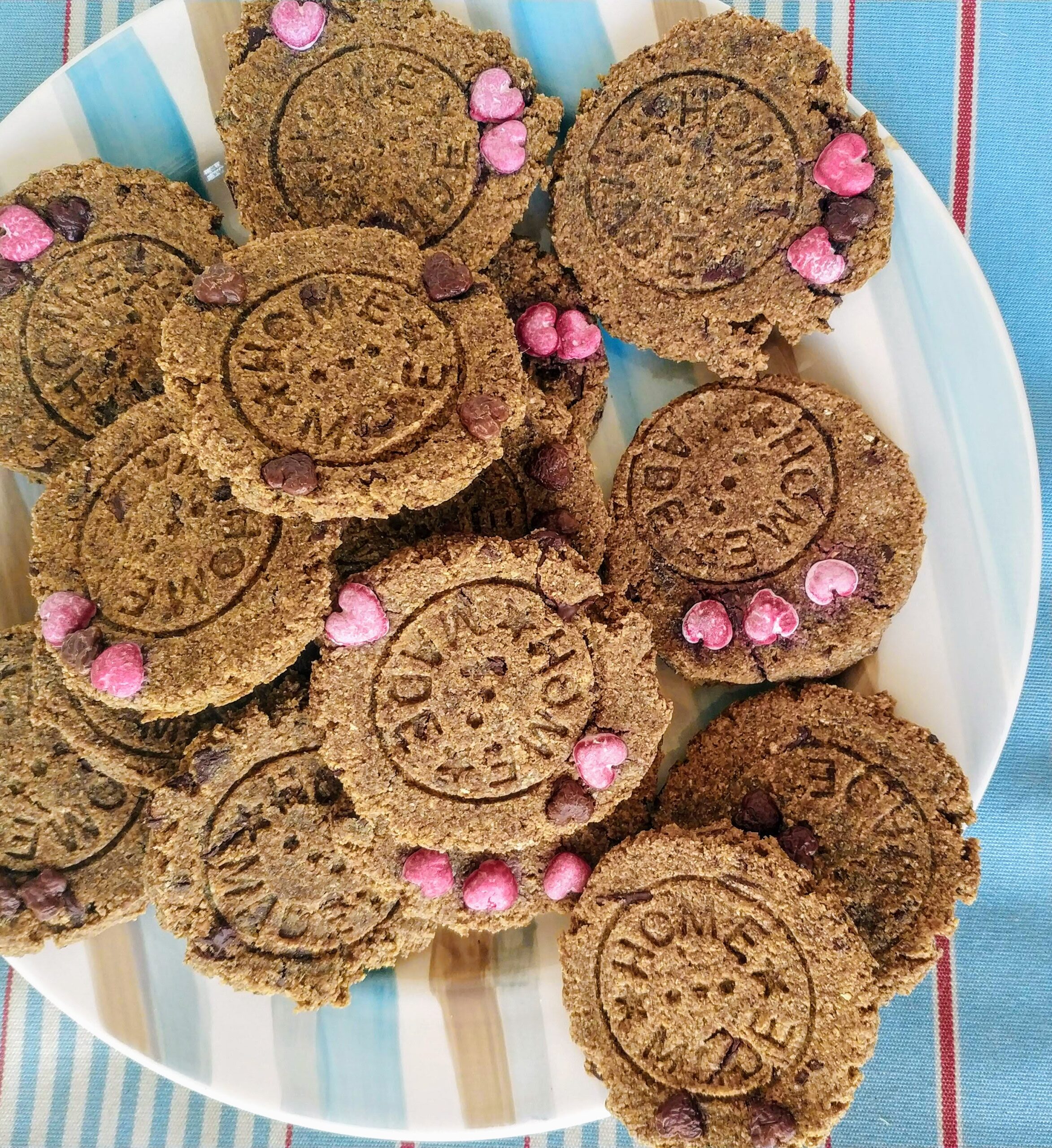 Galletas crudiveganas de alforfón fermentado.